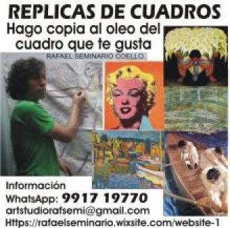 HACEMOS COPIAS DE CUADROS